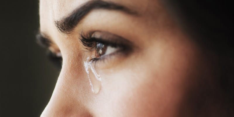 The positive effects of crying on the skin