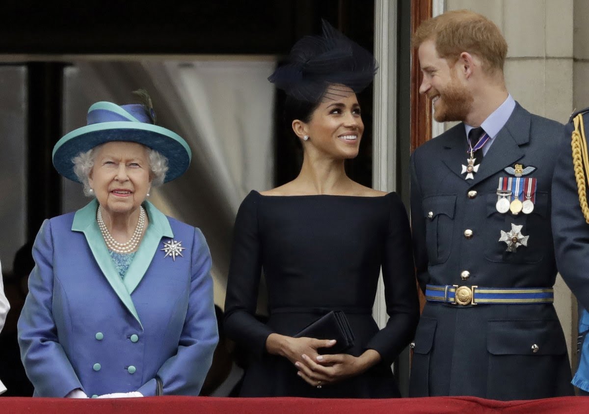Prens Harry ve Meghan Markle, Kraliçe Elizabeth'in tahttaki 70'inci yılını kutlamadı #3