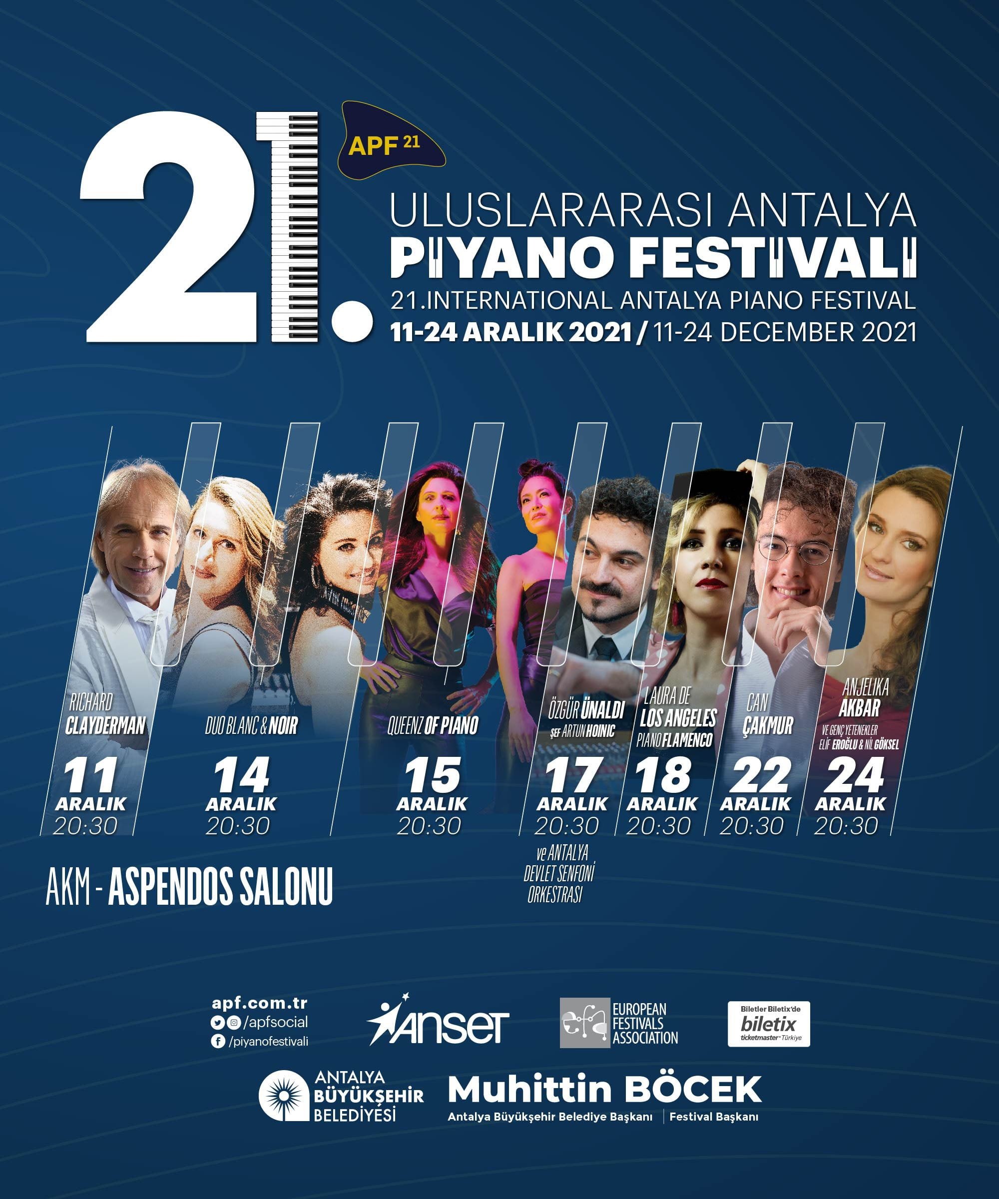 Uluslararası Antalya piyano festivali başlıyor #1